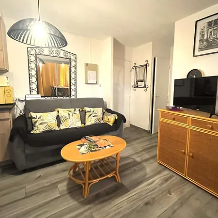 T2 Renove Avec Piscine Et Parking A 50m De La Plage, Wifi Gratuite - Fr-1-607-91